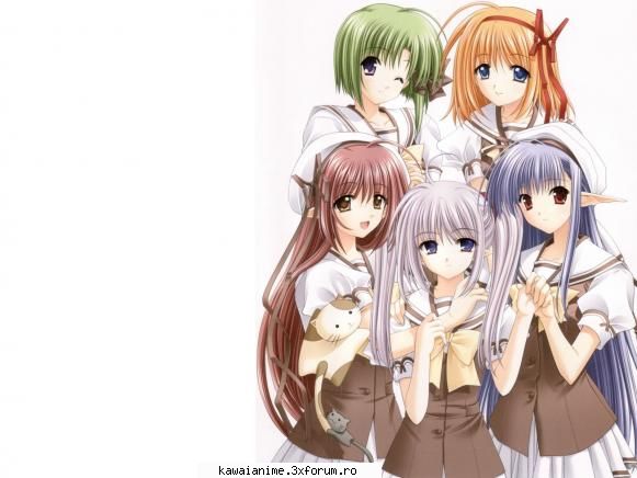 shuffle the story takes place fictional universe where humans live harmony with gods, resembling