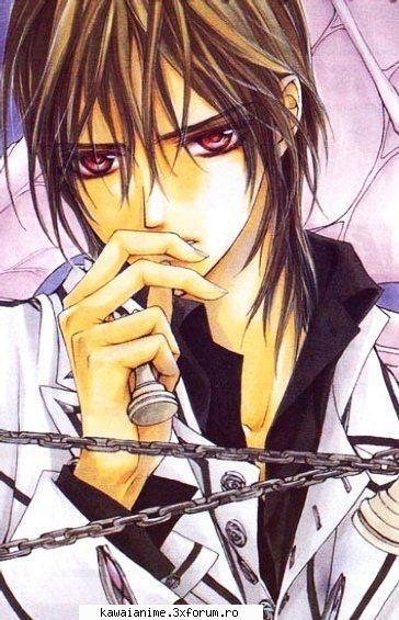 hes normally a stoic and but his kind and gentle attitude with yuuki puzzles his fellow vampires.