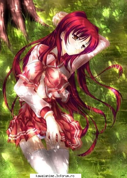 Anime girl - Sailor Mars - PoZe