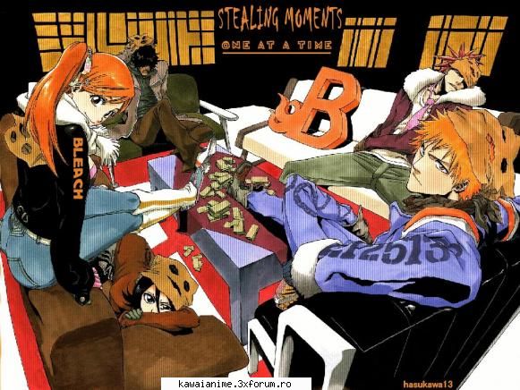 the story opens with the sudden appearance of one of the soul reapers lit. 